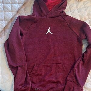 Jordan Men's Burgundy Hoodie